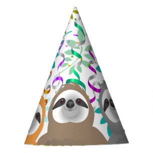 Chapeaux De Fêtes Joyeuses fêtes d'anniversaire avec des cascades t