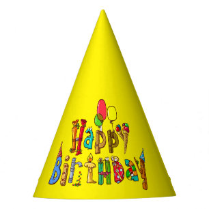 Chapeaux De Fêtes Joyeux anniversaire
