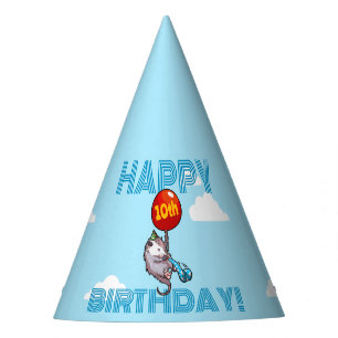 Chapeaux De Fêtes Joyeux anniversaire ! Ajouter L'Âge Opossum & Ball