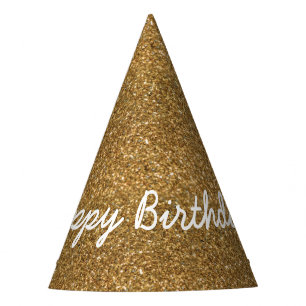 Chapeaux De Fêtes Joyeux anniversaire dans les Parties scintillant d