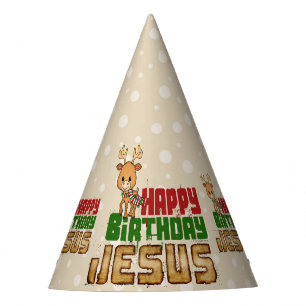 Chapeaux De Fêtes Joyeux anniversaire Jésus
