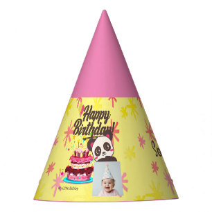 Chapeaux De Fêtes Joyeux Anniversaire, Mon Bébé - Photo personnalisé