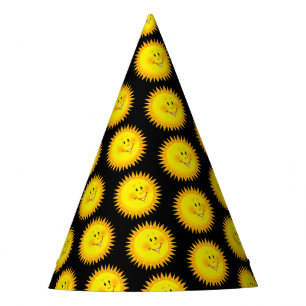Chapeaux De Fêtes Joyeux Anniversaire Papier Casquette Sunshine