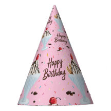 Joyeux Anniversaire Sundae de Glace