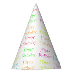 Chapeaux De Fêtes Joyeux Casquette de fête d'anniversaire