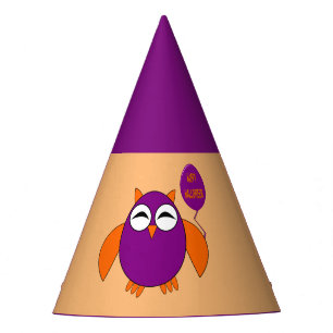 Chapeaux De Fêtes Joyeux Casquette de la fête d'Halloween Owl Party
