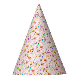 Chapeaux De Fêtes Joyeux Casquette de la fête du papier d'anniversai