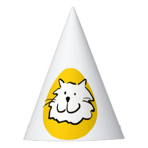 Chapeaux De Fêtes Joyeux Chat Souriant. Thème Chat