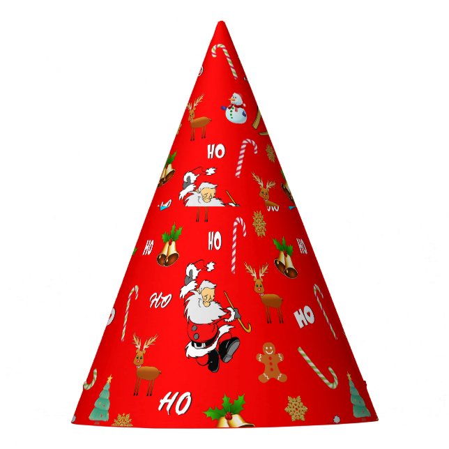 Chapeaux De Fêtes Joyeux Noël Nice Naughty 25 décembre Noël (Devant)