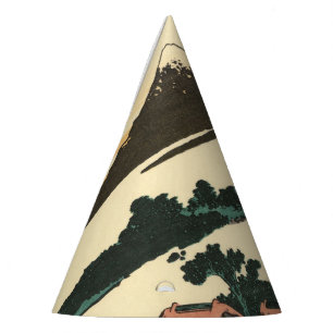Chapeaux De Fêtes Katsushika Hokusai Dawn dans la province de Kai