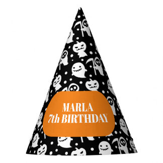 Chapeaux De Fêtes Kawaii Joyeux Halloween Casquette de fête d'annive