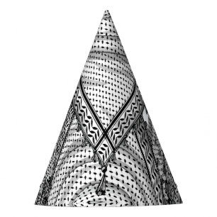 Chapeaux De Fêtes Keffiyeh Écharpe palestinienne tissu traditionnel