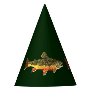 Chapeaux De Fêtes La belle truite de ruisseau