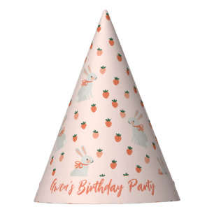 Chapeaux De Fêtes Lapin et fraise