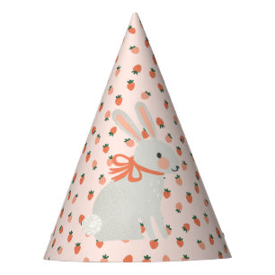 Chapeaux De Fêtes Lapin et fraise