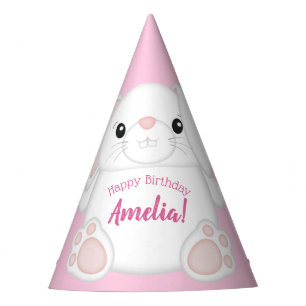 Chapeaux De Fêtes Lapin Lapin fête d'anniversaire