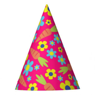 Chapeaux De Fêtes Lapin Lapin Pâques Printemps fête d'anniversaire