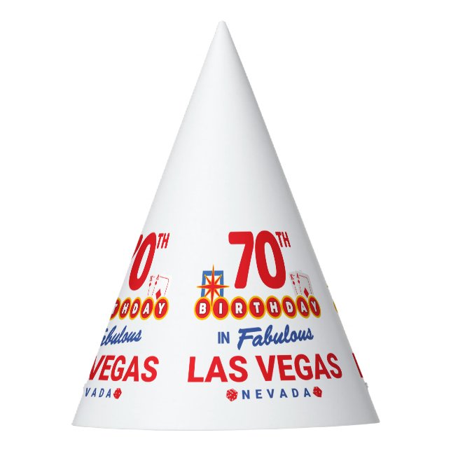 Chapeaux De Fêtes Las Vegas Birthday Party (Devant)