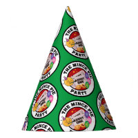 Le Casquette du Mince Pie Party (bkgrd vert)