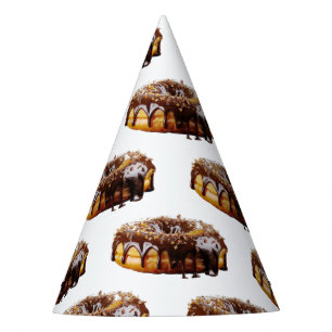 Chapeaux De Fêtes Le donut décadent de SlipperyJoe's recouvert d'une
