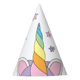 Chapeaux De Fêtes Le klaxon adorable de licorne habillent des