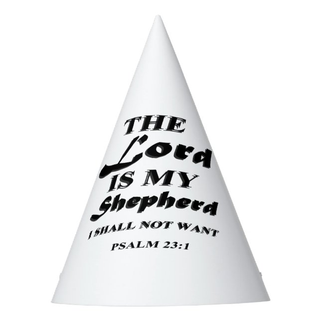 Chapeaux De Fêtes Le Seigneur Est Mon Berger (Devant)