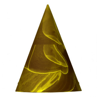 Chapeaux De Fêtes Liquide d'encre glamour : feuille de marbre.