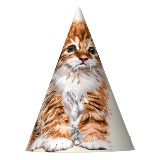 Chapeaux De Fêtes Little Cat Party Casquette Kitten (Devant)