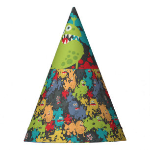 Chapeaux De Fêtes Little cute funny monsters
