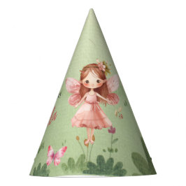 Chapeaux De Fêtes Little Fairy Pink Castle Butterfly Any Age