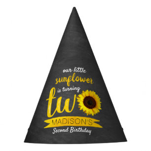 Chapeaux De Fêtes Little Sunflower 2e anniversaire