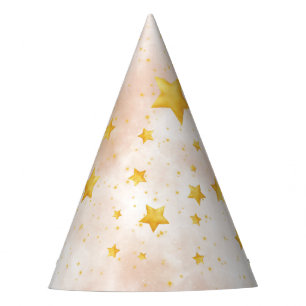 Chapeaux De Fêtes Little Sunshine Boho Rainbow Gold Star Anniversair