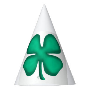Chapeaux De Fêtes Lucky 4 Leaf Irish Clover party casquettes grand t