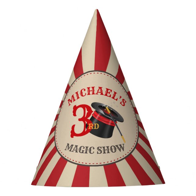 Chapeaux De Fêtes Magasin Spectacle Cirque casquette de fête d'anniv (Devant)