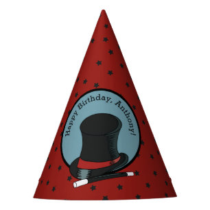 Chapeaux De Fêtes Magiciens Casquette Magie Show Anniversaire Casque