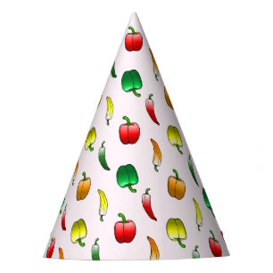 Chapeaux De Fêtes Magnifique motif de poivrons