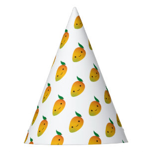 Chapeaux De Fêtes Mangue de sourire mignonne de Kawaii