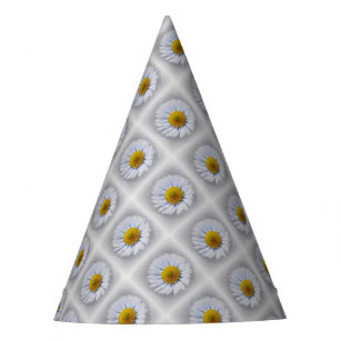 Chapeaux De Fêtes marguerite blanche brillante