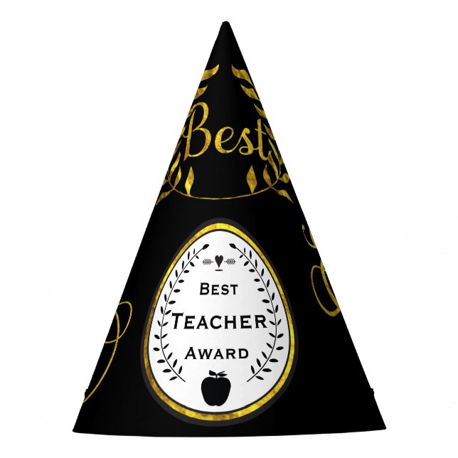 Chapeaux De Fêtes Meilleur Casquette du Prix du professeur (Devant)