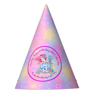 Chapeaux De Fêtes Mermaid 3e anniversaire Modifier Modifier Modifier