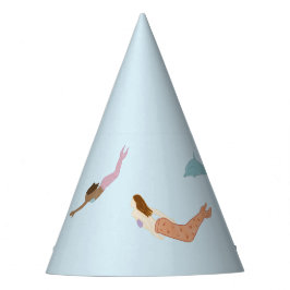 Chapeaux De Fêtes Mermaid Anniversaire thème, fête des enfants