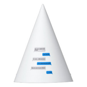 Chapeaux De Fêtes Message texte amusant