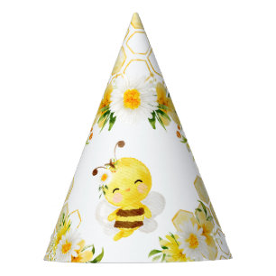Chapeaux De Fêtes Mete bumble bee honeycombes anniversaire