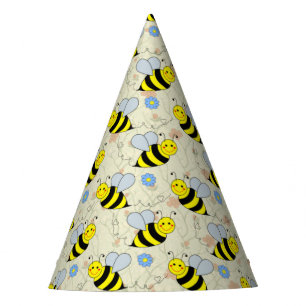 Chapeaux De Fêtes Mignon gaffez l'abeille avec le motif