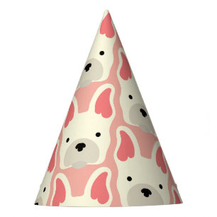 Chapeaux De Fêtes Mignonne Chien-taureau français.