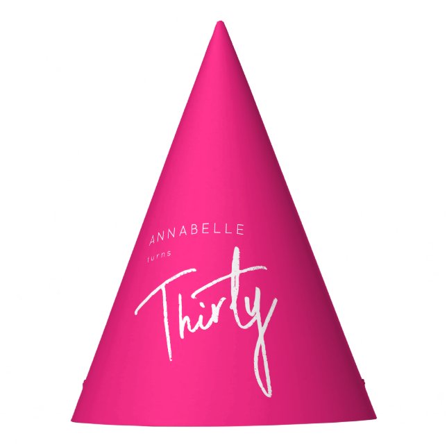 Chapeaux De Fêtes Moderne 30ème Trente-Trente-Siècle rose (Devant)