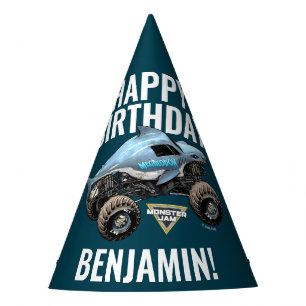 Chapeaux De Fêtes Monster Jam Mégalodon Joyeux Anniversaire