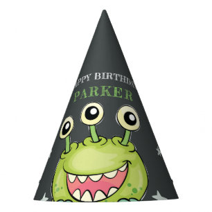 Chapeaux De Fêtes Monster Thème Anniversaire