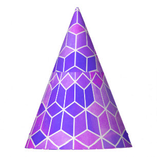 Chapeaux De Fêtes Mosaïque d'été : Aquarelle Cube Fusion