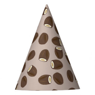 Chapeaux De Fêtes Motif à la noix de coco